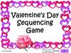 Valentine's Day Sequencing Game