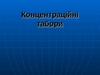 Концентраційні табори