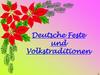 Deutsche Feste und Volkstraditionen