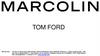 Tom Ford Marcolin Spa