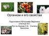 Организм и его свойства