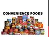 Convenience foods