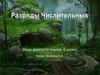 Разряды числительных  (6 класс)