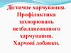 Дієтичне харчування. Профілактика захворювань незбалансованого харчування. Харчові добавки
