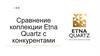 Сравнение коллекции Etna Quartz c конкурентами