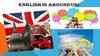 English is around us!