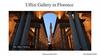Uffizi Gallery in Florence