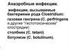 Анаэробные инфекции. Наиболее характерные признаки клостридий