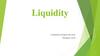 Liquidity of the enterprise