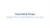 Associative Arrays (Algorithms and Data Structures)