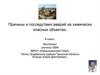 Причины и последствия аварий на химически опасных объектах. 8 класс