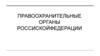 Правоохранительные органы Российской Федерации