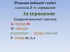 Praesens indicatīvi actīvi. Глаголы 3-го спряжения