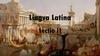 Lingva Latina Lectio II
