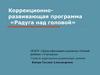 Коррекционно-развивающая программа «Радуга над головой»
