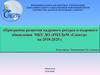 Программа развития кадрового ресурса и кадрового обновления МБУ ДО «РЦТДиМ «Спектр» на 2018-2020 г