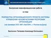 Разработка организационного проекта системы управления человеческими ресурсами организации