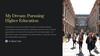 My Dream: Pursuing Higher Education