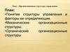 Организационные структуры управления  (тема 4)