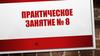 Русский язык. Практическое занятие №8