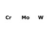Метали VI групи побічної підгрупи (Cr, Mo, W)