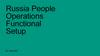 Russia People Operations Functional Setup