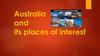 Australia and its places of interest