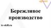 Бережливое производство