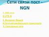 Сети связи пост - NGN