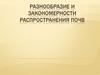 Разнообразие и закономерности распространения почв