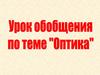 Оптика. Что мы называем линзой?