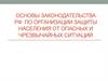 Основы законодательства РФ по организации защиты населения от опасных и чрезвычайных ситуаций
