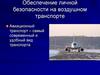 Обеспечение личной безопасности на воздушном транспорте