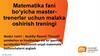 Matematika fani bo‘yicha mastertrenerlar uchun malaka oshirish treningi