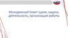 Молодежный Совет (цели, задачи, деятельность, организация работы)