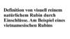 Definition von visuell reinem natürlichem Rubin durch Einschlüsse. Am Beispiel eines vietnamesischen Rubins