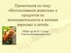 Использование животных и продуктов их жизнедеятельности в лечении взрослых и детей