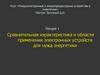 Сравнительная характеристика и области применения электронных устройств для нужд энергетики