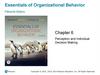 Essentials of Organizational Behavior
