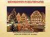 Weihnachten in deutschland