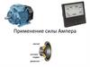 Применение силы Ампера