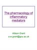 The pharmacology of inflammatory mediators