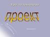 Проект. Урок по технологии