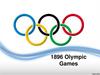 1896 Olympic Games