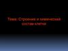 Строение и химический состав клетки