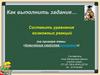 Составить уравнения возможных реакций (на примере темы «Химические свойства оснований»)