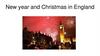 New year and Christmas in England