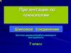 Шиповое соединение. Заточка деревообрабатывающего инструмента. 7 класс