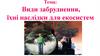 Види забруднення, їхні наслідки для екосистем