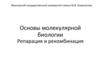 Репарация и рекомбинация